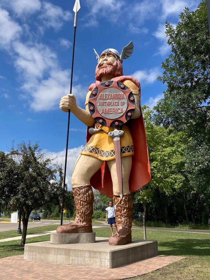 Big Ole Viking Statue, Alexandria