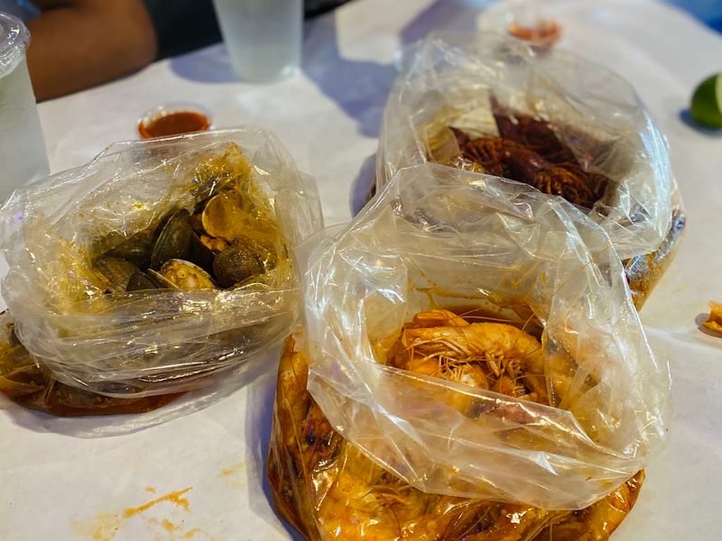 This California Seafood Shack Serves Crab Boils Straight From A Steaming Bag - Decor Hint Add Corn, Potatoes, Sausage, And Eggs Straight Into The Bag