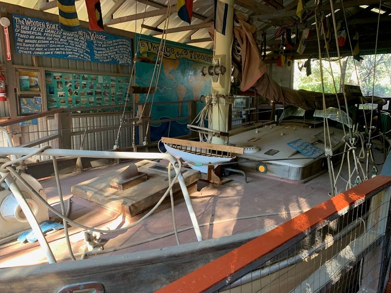 A Mountain Road In New Mexico Leads To A Museum Built By One Man's Hands - Decor Hint The Legendary Boat Theodora R