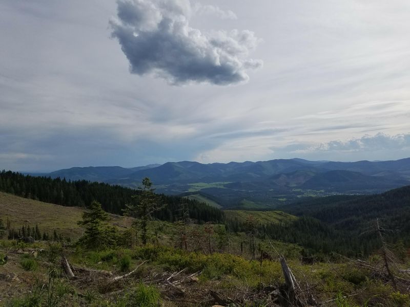 Crystal Peak, Northeast Of Fernwood