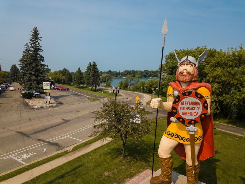 Big Ole - Big Viking Statue, Alexandria