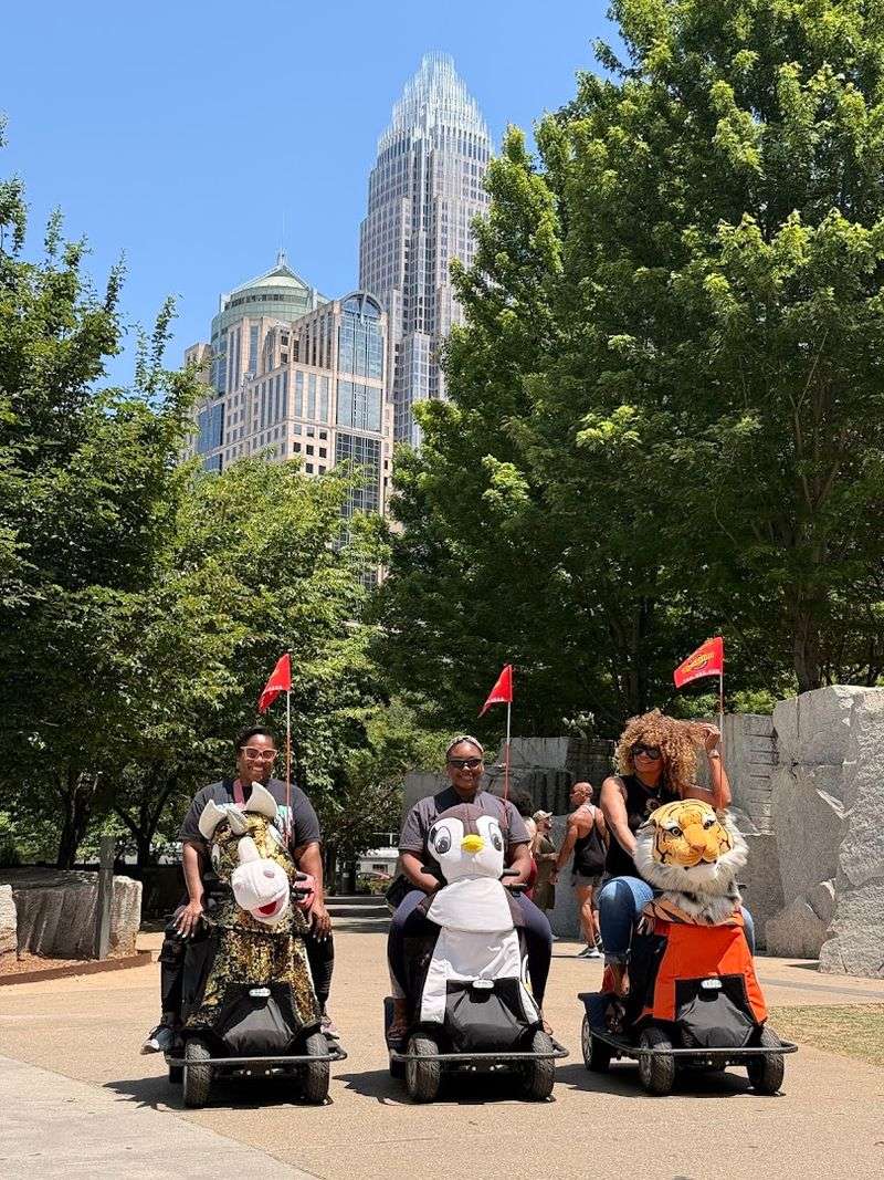 This North Carolina Tour Lets You Glide Through Uptown On Segways And Giant Motorized Stuffed Animals - Decor Hint You Can Choose Specialty Tours That Match Your Interests
