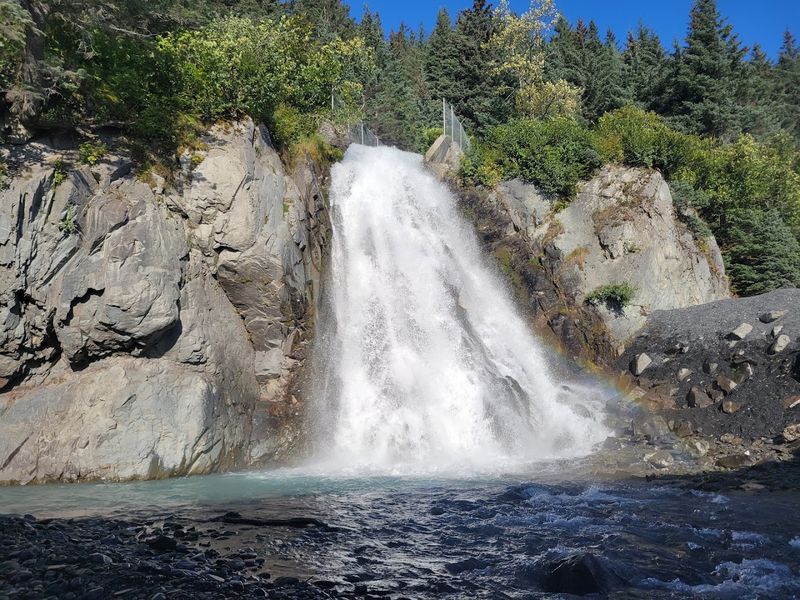 Lowell Creek Falls, Seward