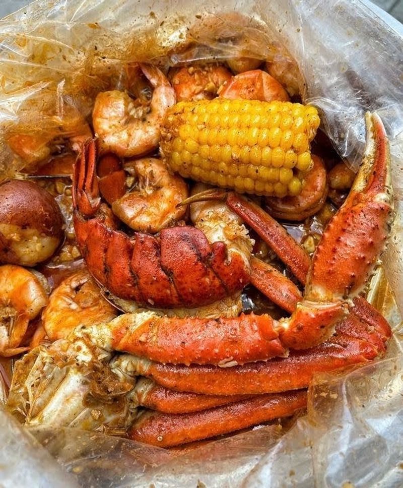 Steaming Bags Filled With Flavor