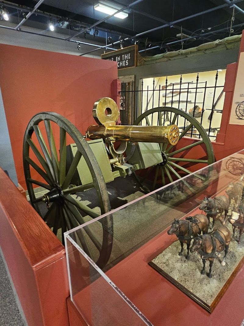 Walk Through Displays Built For Military History Fans