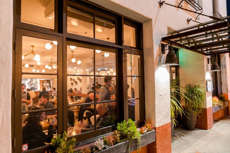 10 Santa Barbara, California Restaurants Worth Building A Full July Food Getaway Around - Decor Hint Loquita, Funk Zone, Santa Barbara, California