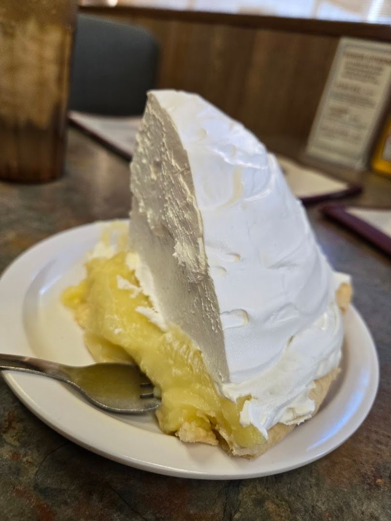 Some Cream Pies Stand Nearly Eight Inches Tall