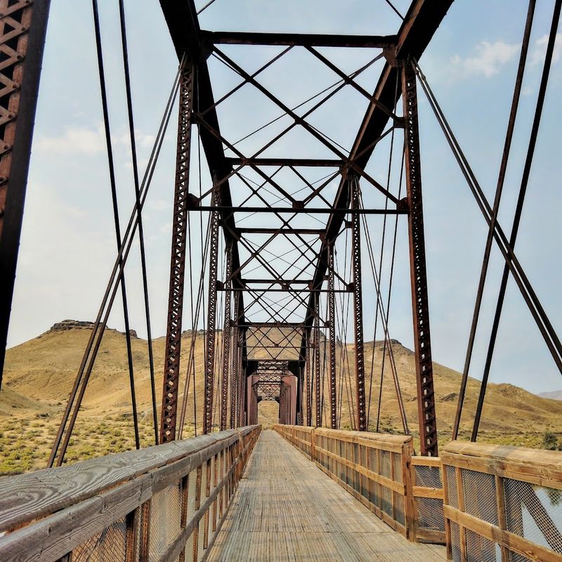 Cross The Snake River On A Railroad Relic From 1897