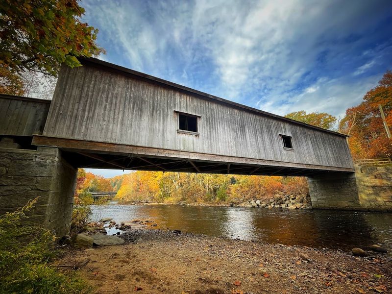 The Mysterious Connecticut Covered Bridge You Might Want To Avoid After Dark - Decor Hint A Truck Crash Nearly Ended The Crossing