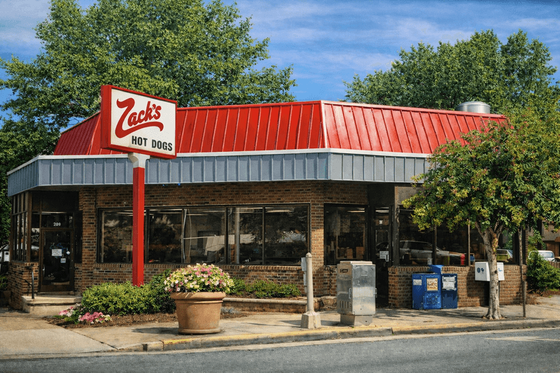 10 Hole-In-The-Wall North Carolina Eateries Most Locals Secretly Wish You'd Never Find - Decor Hint Zack's Hot Dogs, Burlington
