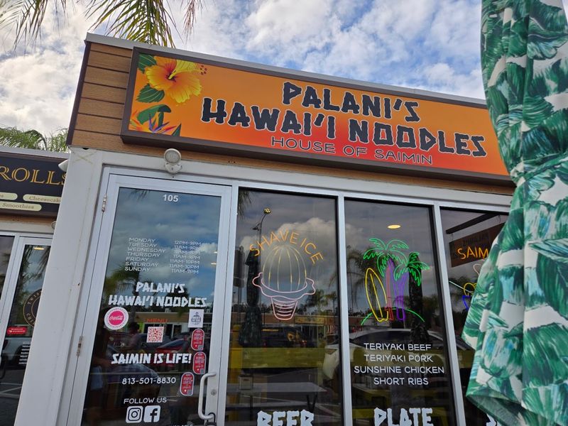 Palani's Hawaii Noodles House Of Saimin, Wesley Chapel