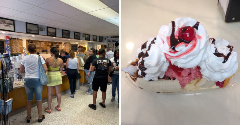The Banana Split At This Ice Cream Parlor In Michigan Is So Famous, People Drive Hours For It