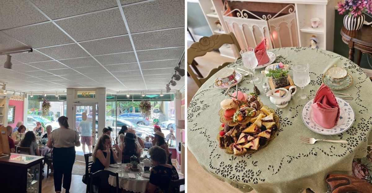 The Beautiful Charming Kentucky Tearoom That Feels Like Stepping Into England 2 - Decor Hint