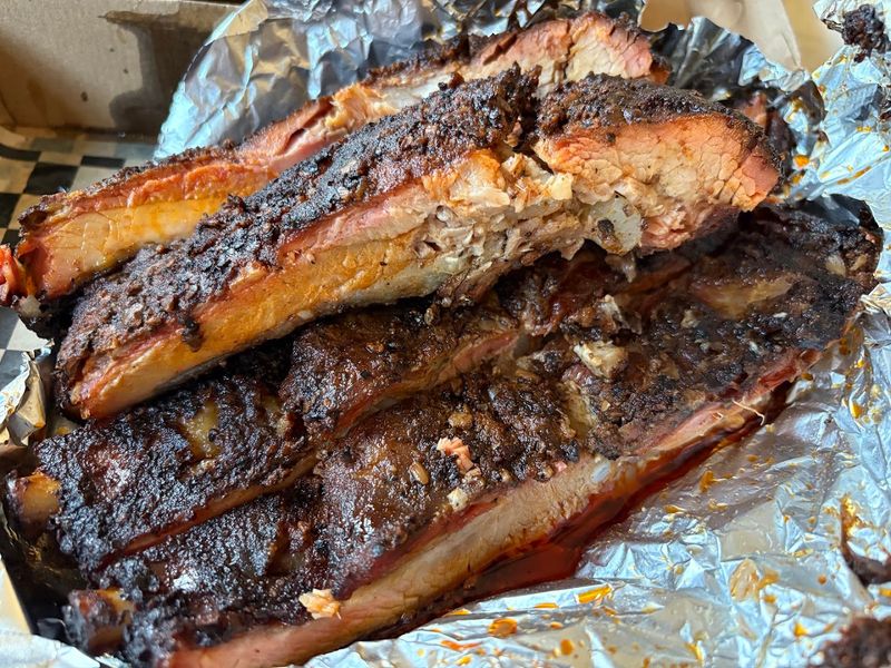 Giant Dino Ribs Steal The Entire Table