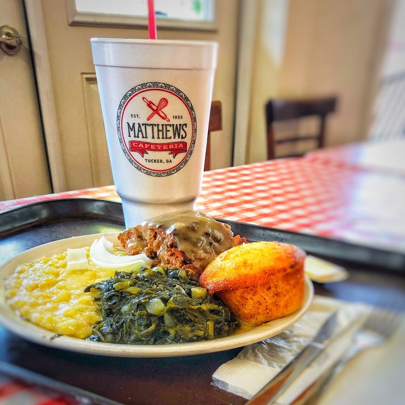 11 Georgia Restaurants Where The Lunch Specials Steal The Show - Decor Hint Matthews Cafeteria, Tucker