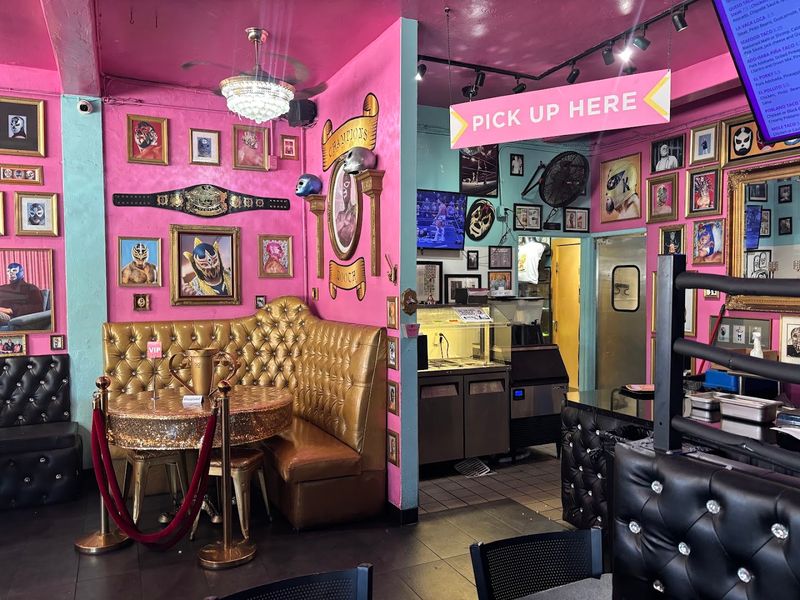 Lucha Libre Gourmet Taco Shop, San Diego