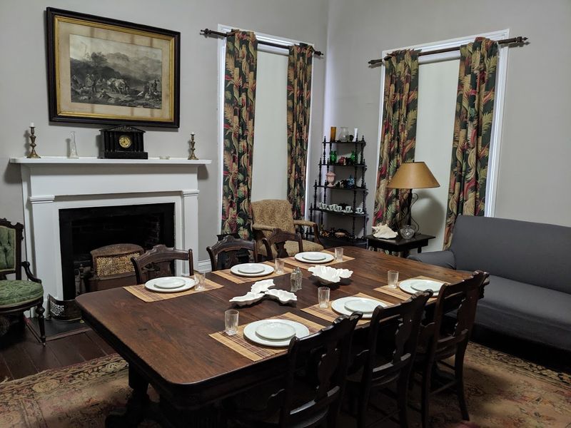 The Charming Georgia Trail Where Unexpected Peacock Encounters Make Every Visit Unforgettable - Decor Hint The Original Farmhouse Interior With Period Furnishings