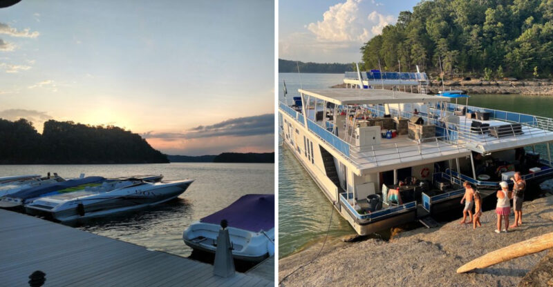The Coolest Family Vacation In Kentucky Might Be A House Floating On A Lake