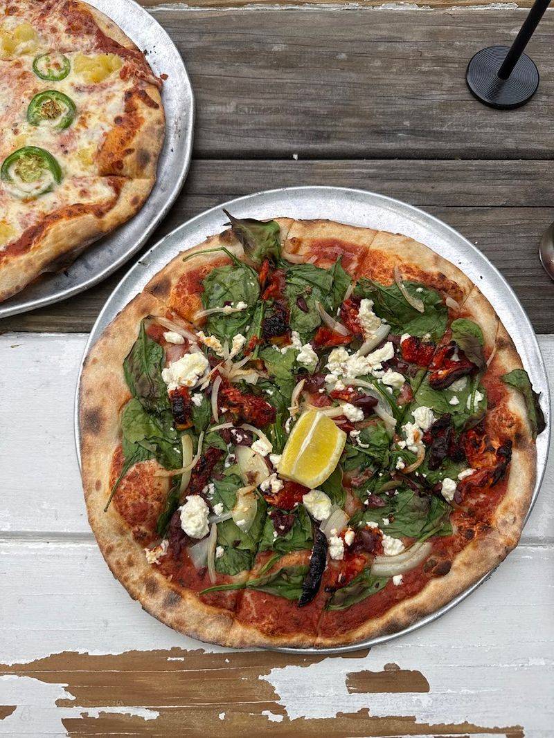 Wood-Fired Pizza On Main Street