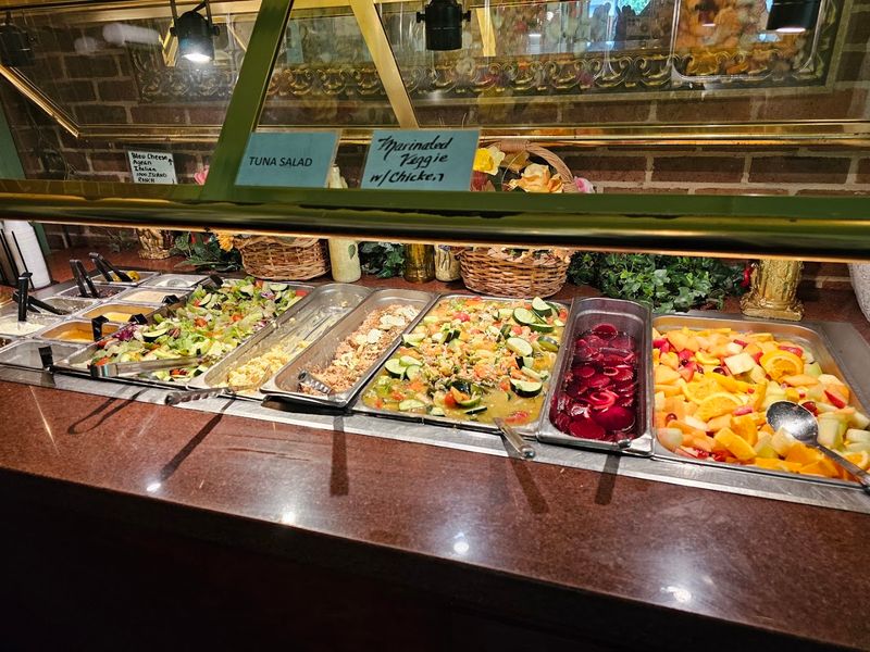 This Is Georgia's Beloved Southern Buffet That Diners Return To Time And Again - Decor Hint A Salad Bar And Dessert Station That Surprise Everyone