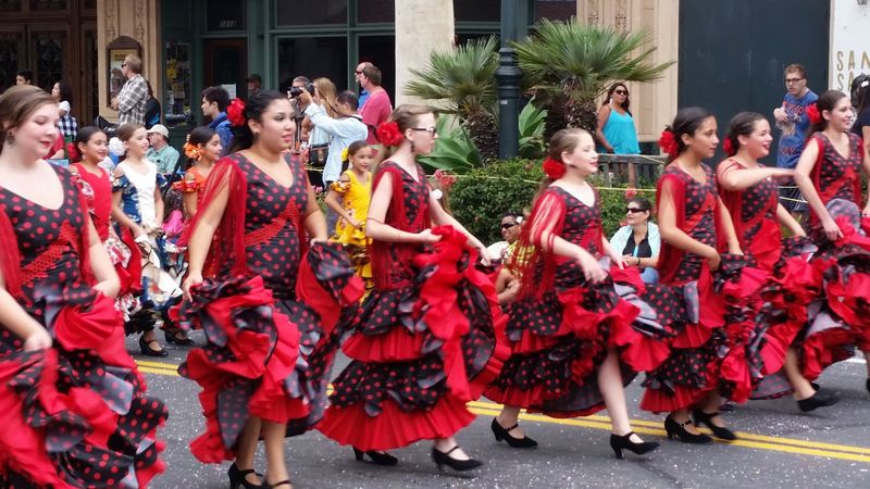 Flamenco Takes Over The Courthouse Gardens