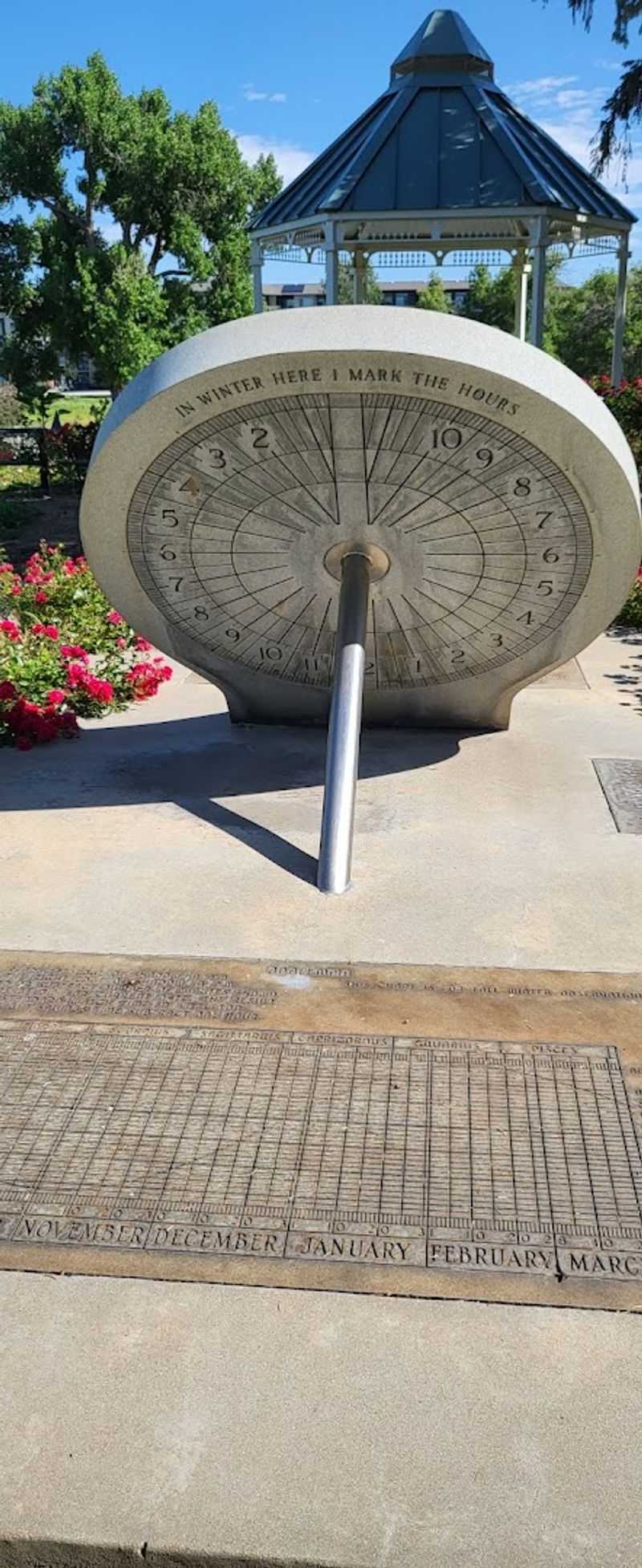 There Is A Beautiful Rose Garden In Colorado Most People Don't Know About - Decor Hint The Sundial You Did Not Expect