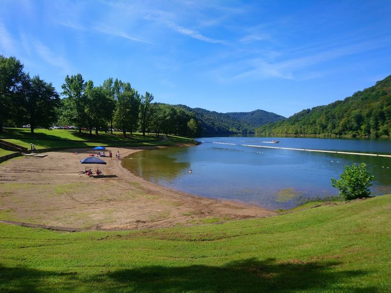 The Sandy Beach Area