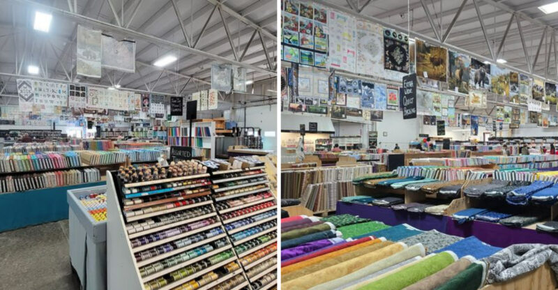 The Hidden Two-Story Ohio Fabric World Where Every Staircase Leads To Fresh Discoveries