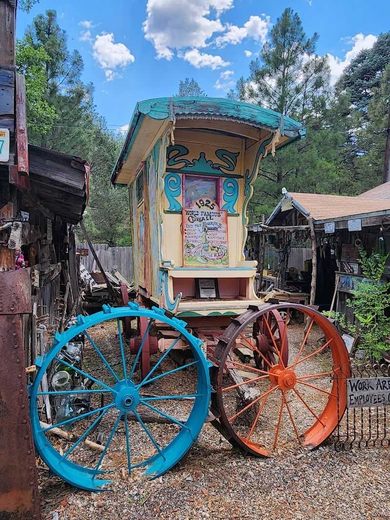 A Mountain Road In New Mexico Leads To A Museum Built By One Man's Hands - Decor Hint The Outdoor Area Worth Exploring