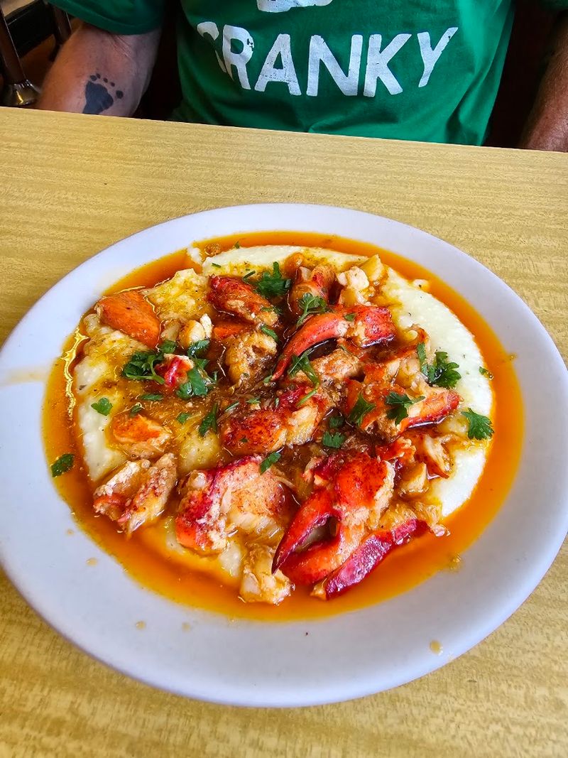 Lobster Benedict And Creative Grits