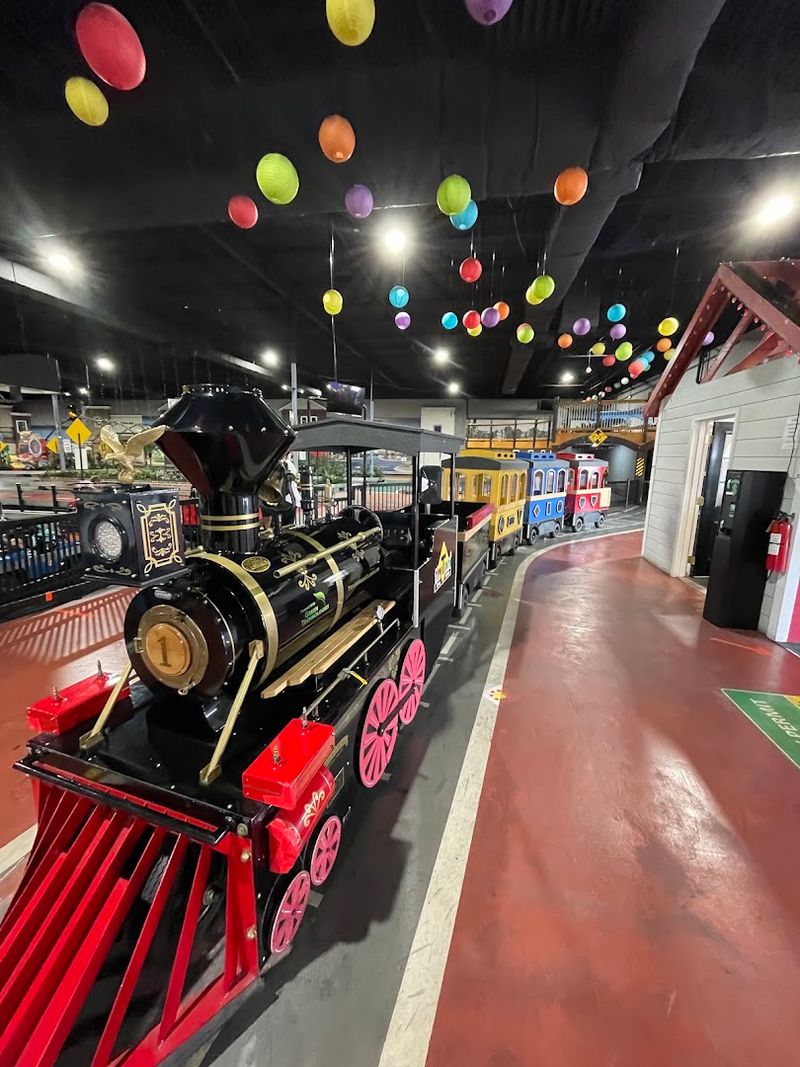 This Tiny Driving Course In Georgia Is Pure Fun For Kids - Decor Hint The Tiny Towne Express Train Ride For All Ages