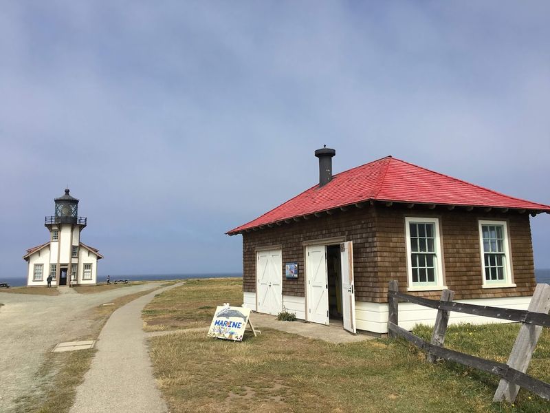 This Historic Northern California Lighthouse Sits Beside A Secluded Cove With A Fascinating Past - Decor Hint Its Original Fresnel Lens Still Works