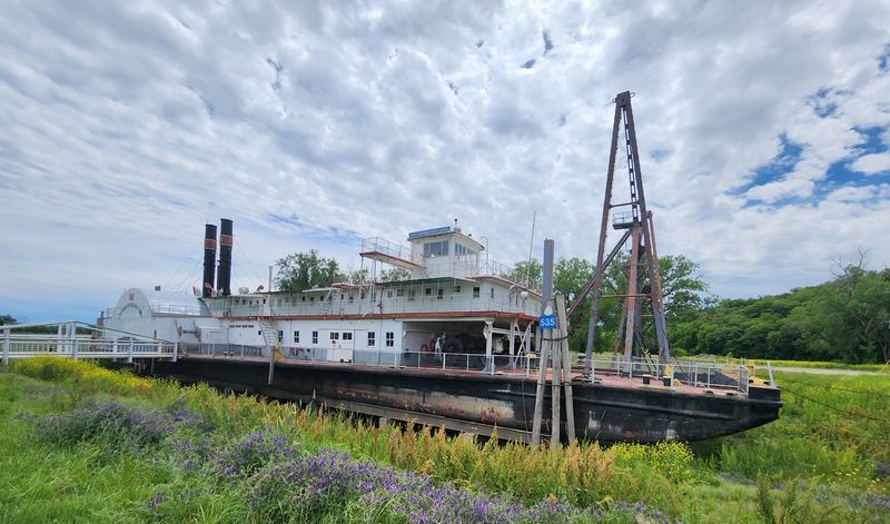 Captain Meriwether Lewis Dredge Boat