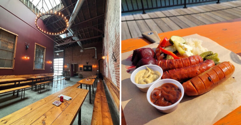The Most Authentic German Food In Massachusetts Is Hiding Inside This Cozy Brewery