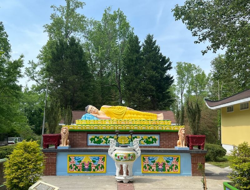 This North Carolina Buddhist Temple Has A Giant Sleeping Buddha Hiding In Plain Sight - Decor Hint Forestville Road Hides A Peaceful Raleigh Temple