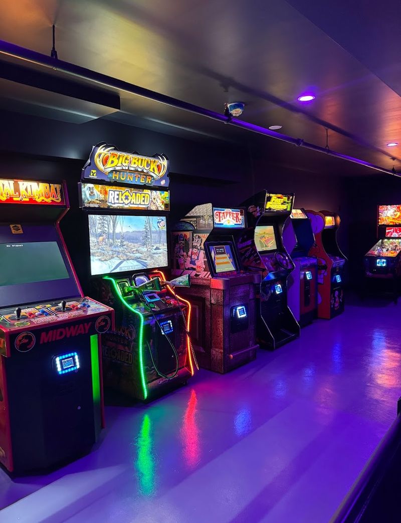 An Arcade That Earns Its Place Downstairs
