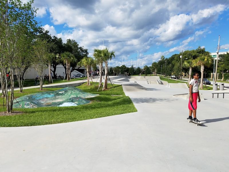This Underrated 11-Acre Florida Park Is Filled With Massive Whimsical Sculptures - Decor Hint Skate Park Energy In The Middle Of It All