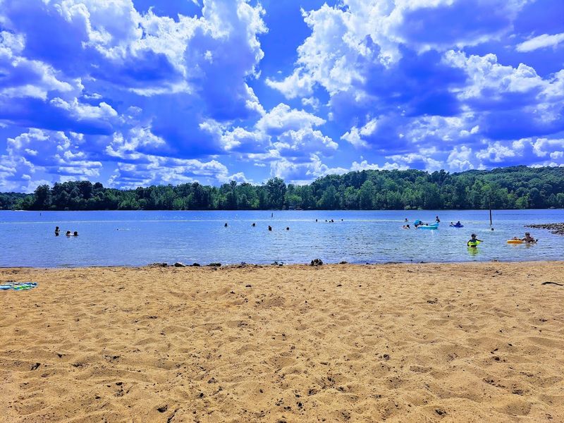 The Swimming Beach That Delivers On A Hot Day