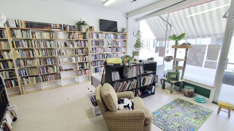 By The Door, Leaving Without A Book Seems Unlikely