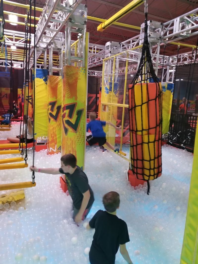 This Massive Nebraska Indoor Adventure Park Turns Playtime Into An All-Ages Thrill - Decor Hint The Warrior Course And DropZone Is Where Competitive Energy Finds A Home