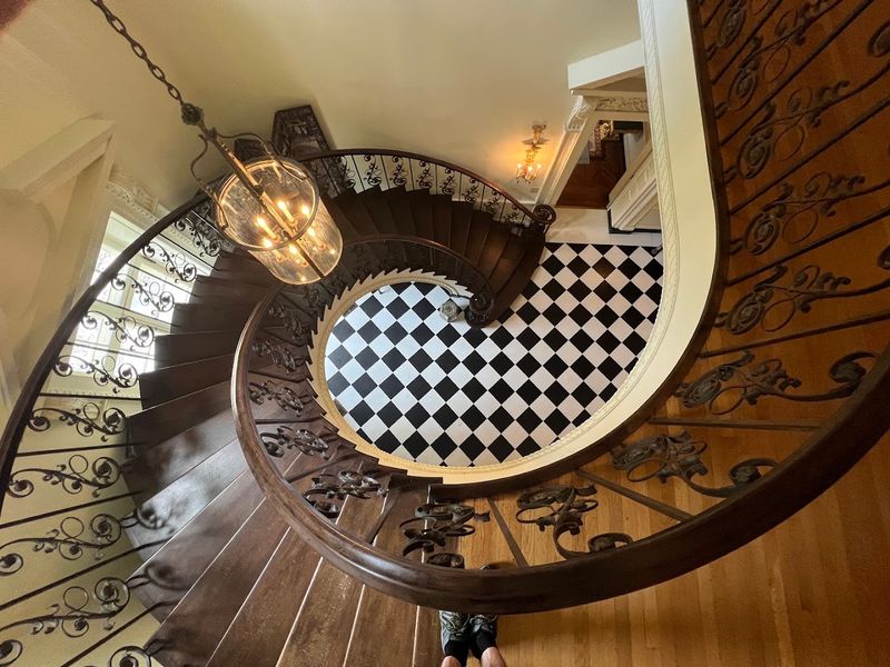 The Grand Spiral Staircase Inside