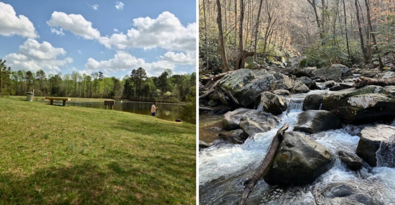 These 10 North Carolina Parks Have Shady Trails, Cool Creeks, And Picnic Areas