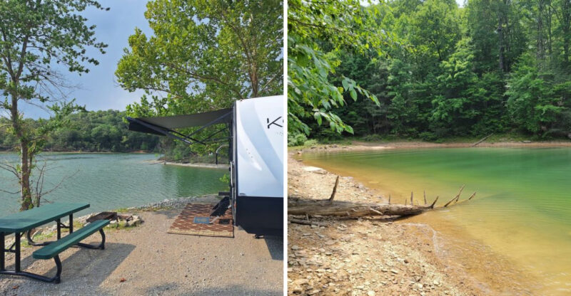 These Kentucky Lake Campgrounds Let You Fall Asleep To The Sound Of The Water
