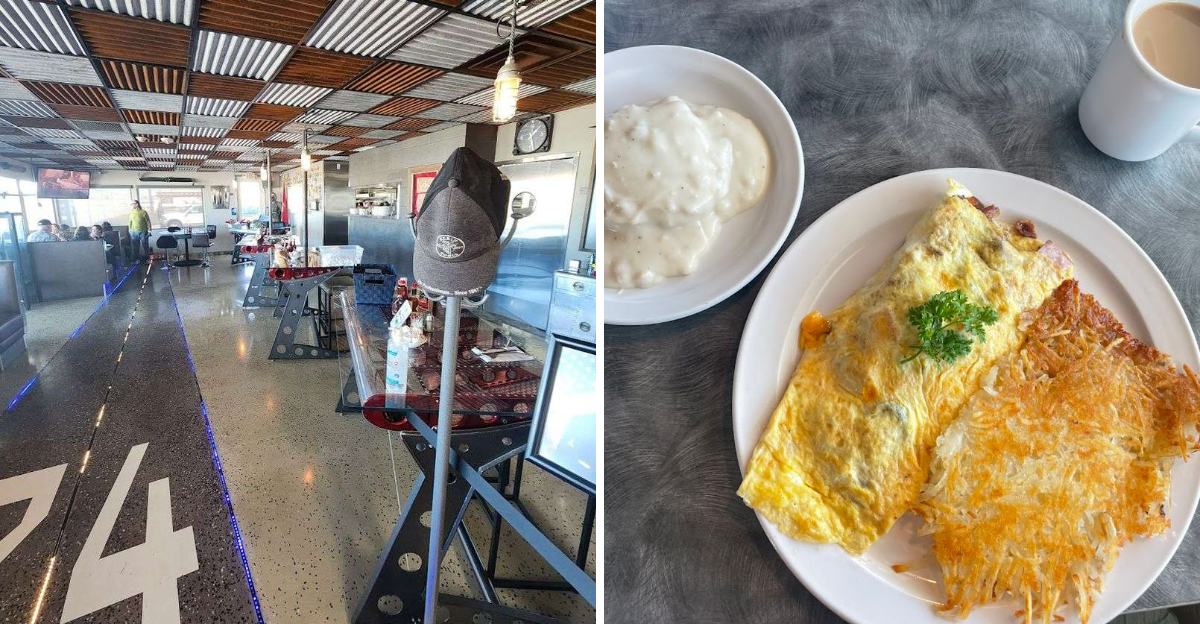 This California Airport Cafe Serves Old School Breakfast While Planes Touch Down Right Outside Your Window - Decor Hint