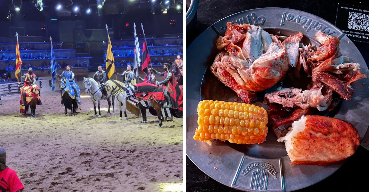 This California Castle Serves A Four Course Feast While Knights Joust Just Feet Away - Decor Hint