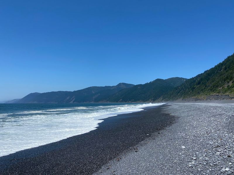 Walk Across Black Sands Beach