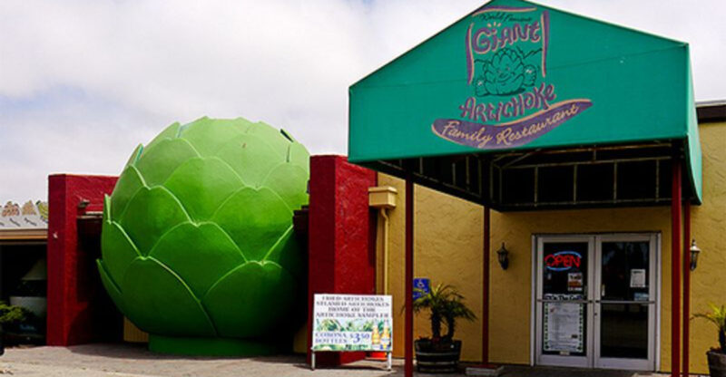 This California Roadside Restaurant Turns Artichokes Into A Full-Blown Tourist Attraction