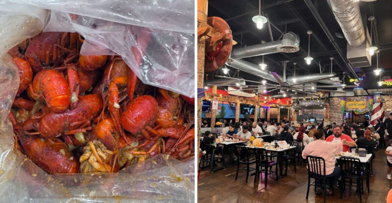This California Seafood Shack Serves Crab Boils Straight From A Steaming Bag