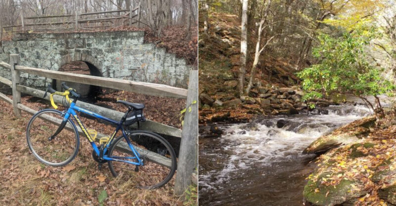 This Connecticut Bike Trail Follows A Quiet Creek Through Beautiful Parks For A Scenic Escape