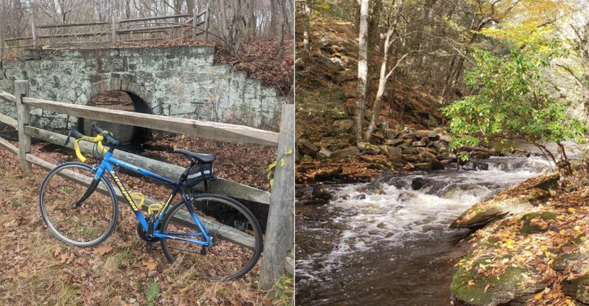 This Connecticut Bike Trail Follows A Quiet Creek Through Beautiful Parks For A Scenic Escape - Decor Hint
